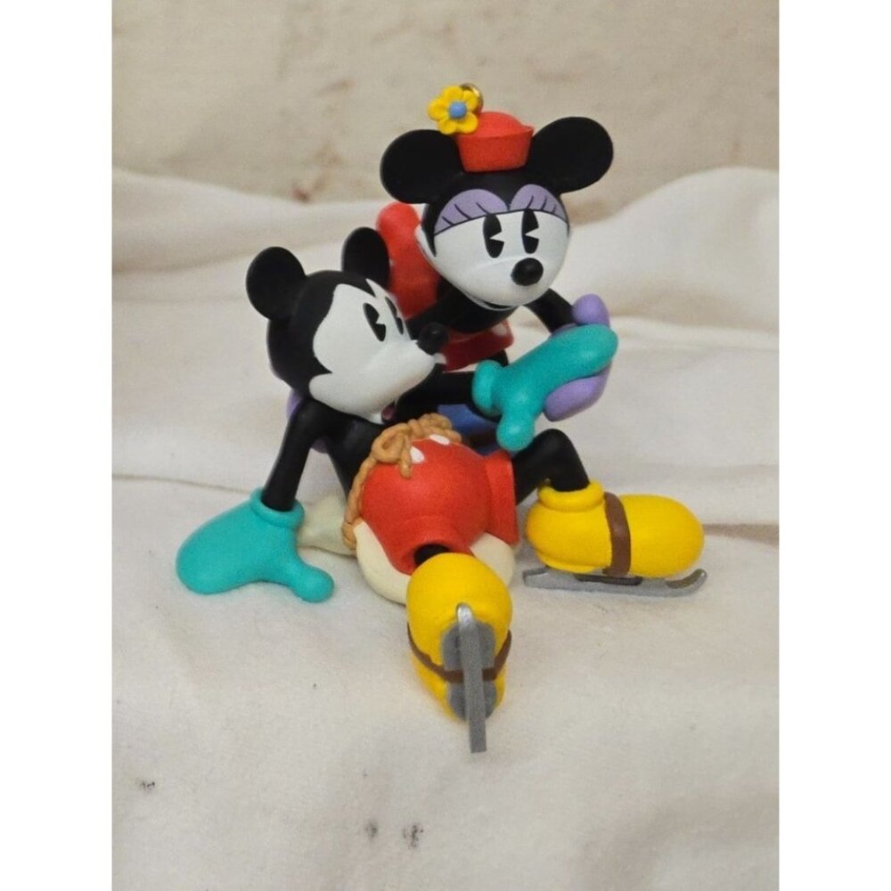 Hallmark Keepsake Ornament Mickey & Minnie Christmas New Pair of Skates